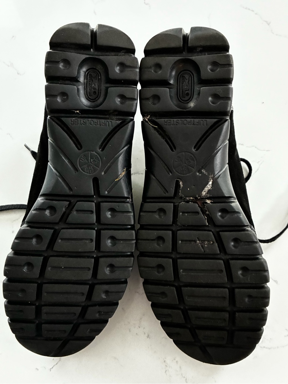 Ara Black Suede & Patent Lace-Up Sneakers size 7 - Picture 10 of 15